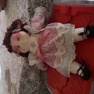 Adorable Pink and White Doll
